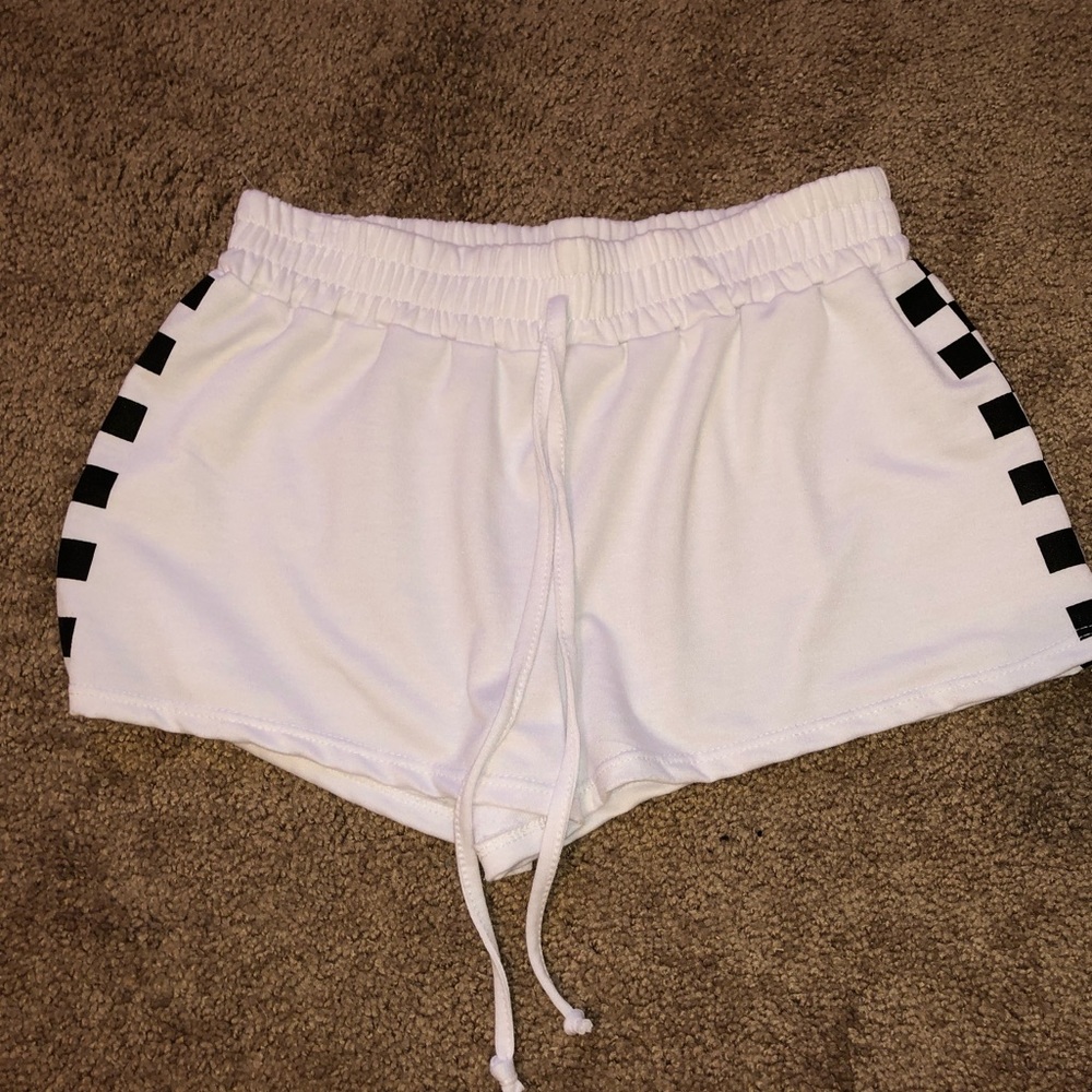 White shorts